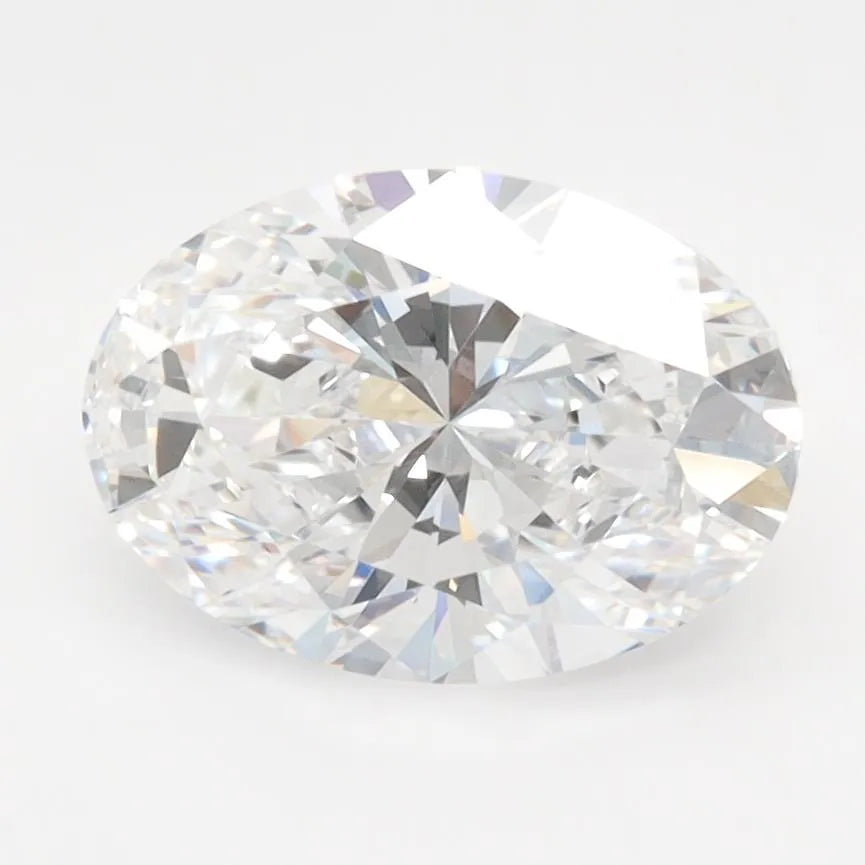 2.02ct Oval Lab Grown Diamond (Colour D, Clarity IF, IGI Certified)