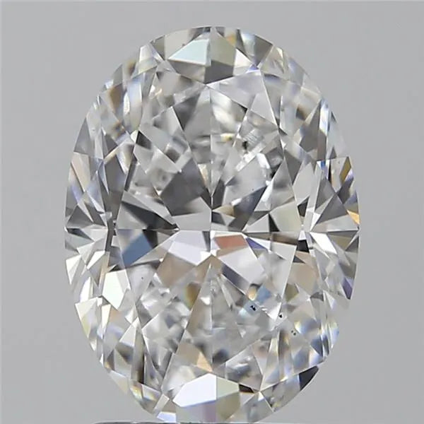 2.02ct Oval Lab Grown Diamond (Colour D, Clarity VS2, IGI Certified)