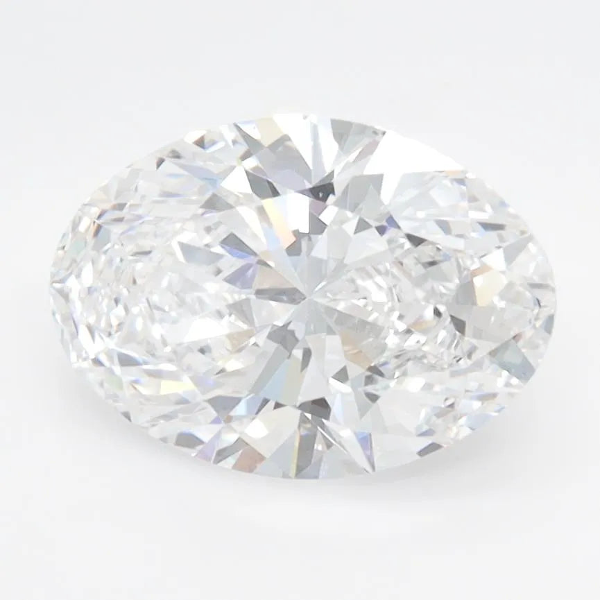 2.02ct Oval Lab Grown Diamond (Colour D, Clarity VVS1, IGI Certified)