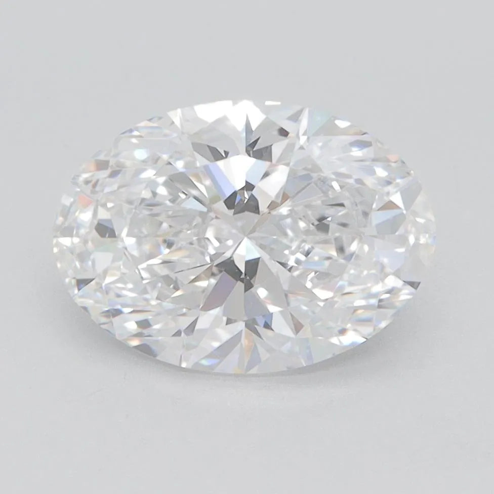 2.02ct Oval Lab Grown Diamond (Colour D, Clarity VVS2, GIA Certified)