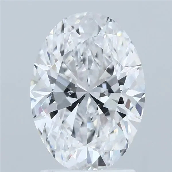2.02ct Oval Lab Grown Diamond (Colour D, Clarity VVS2, IGI Certified)