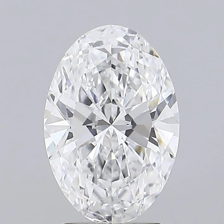 2.02ct Oval Lab Grown Diamond (Colour D, Clarity VVS2, IGI Certified)