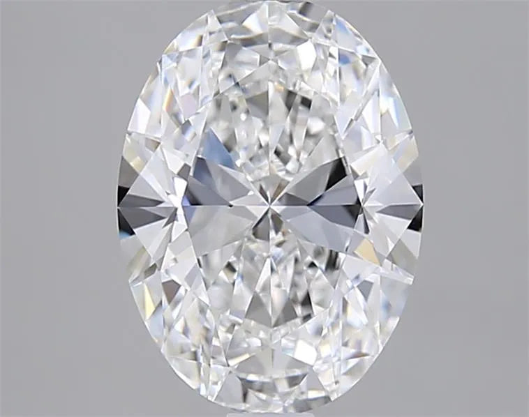 2.02ct Oval Lab Grown Diamond (Colour E, Clarity VVS1, IGI Certified)