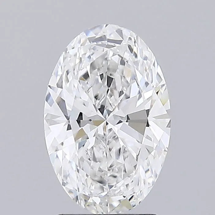 2.02ct Oval Lab Grown Diamond (Colour E, Clarity VVS2, IGI Certified)