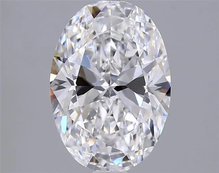 2.02ct Oval Lab Grown Diamond (Colour E, Clarity VVS2, IGI Certified)