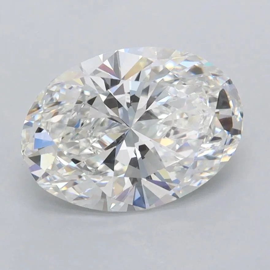 2.02ct Oval Lab Grown Diamond (Colour F, Clarity FL, IGI Certified)