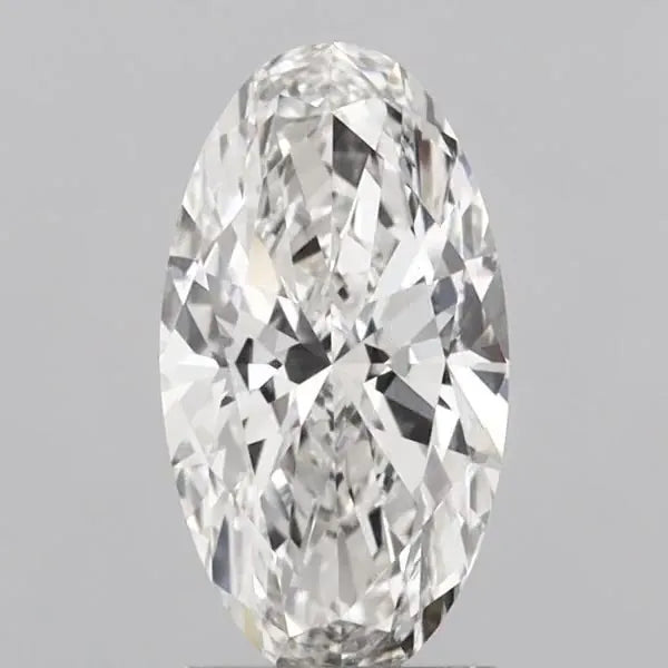 2.02ct Oval Lab Grown Diamond (Colour F, Clarity VVS2, IGI Certified)