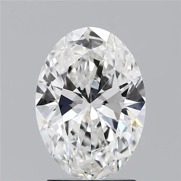 2.02ct Oval Lab Grown Diamond (Colour F, Clarity VVS2, IGI Certified)