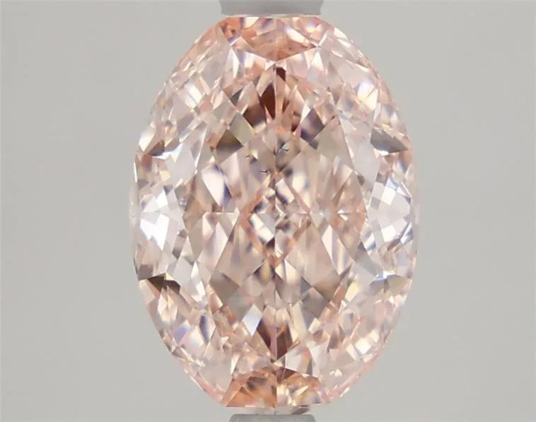2.02ct Oval Lab Grown Diamond (Colour Fancy Vivid Pink, Clarity VS1, IGI Certified)