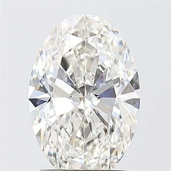 2.02ct Oval Lab Grown Diamond (Colour G, Clarity VVS2, IGI Certified)