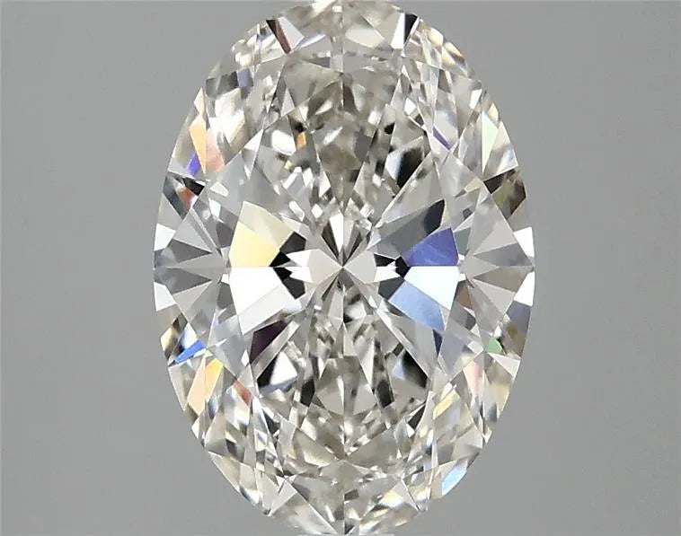 2.02ct Oval Lab Grown Diamond (Colour G, Clarity VVS2, IGI Certified)