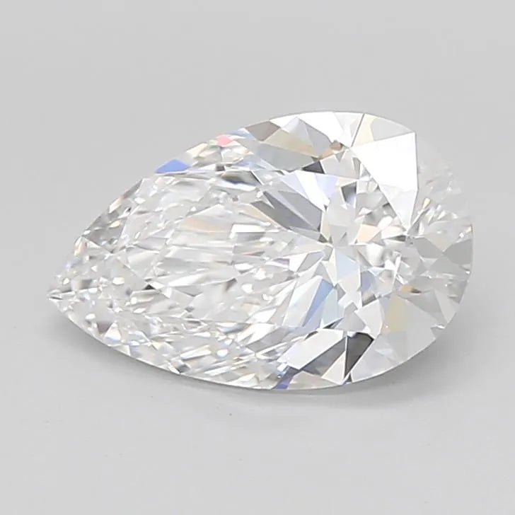 2.02ct Pear Lab Grown Diamond (Colour D, Clarity IF, Cut EX, IGI Certified)