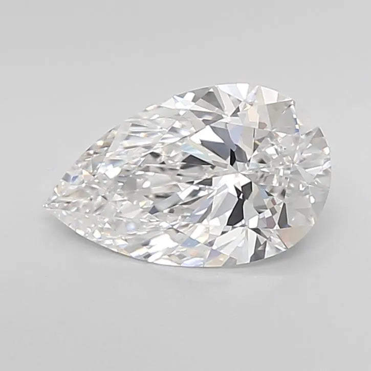 2.02ct Pear Lab Grown Diamond (Colour D, Clarity IF, Cut EX, IGI Certified)