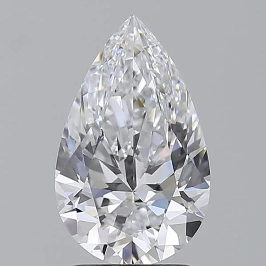 2.02ct Pear Lab Grown Diamond (Colour D, Clarity IF, IGI Certified)