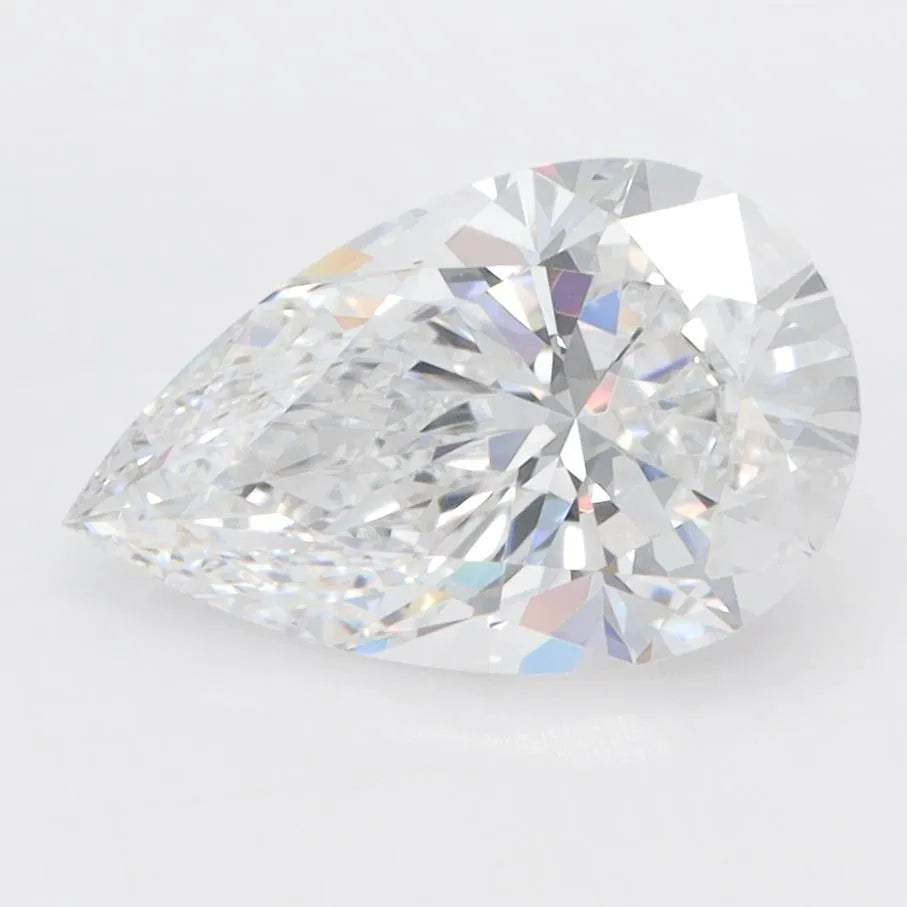 2.02ct Pear Lab Grown Diamond (Colour D, Clarity IF, IGI Certified)