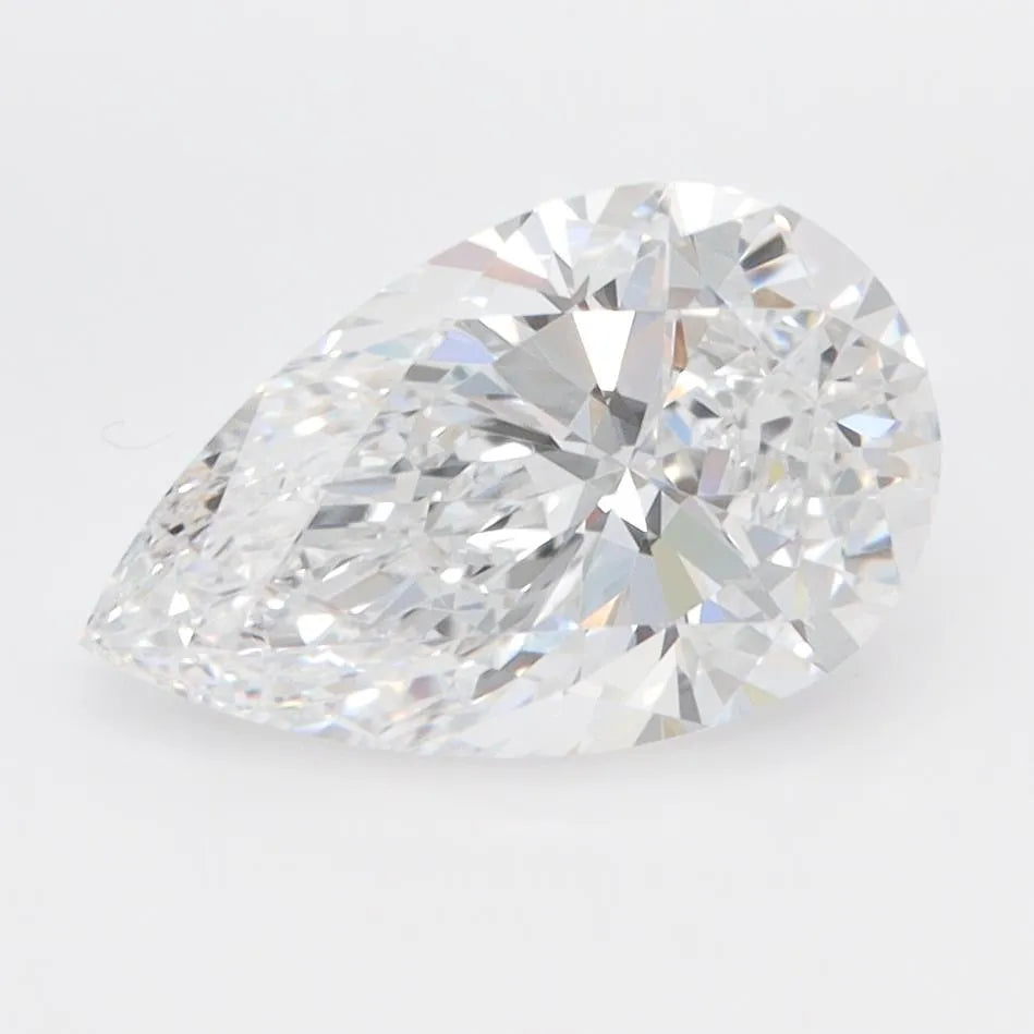 2.02ct Pear Lab Grown Diamond (Colour D, Clarity VVS1, IGI Certified)