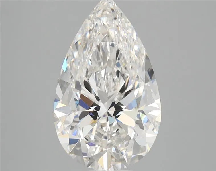 2.02ct Pear Lab Grown Diamond (Colour E, Clarity VS1, IGI Certified)