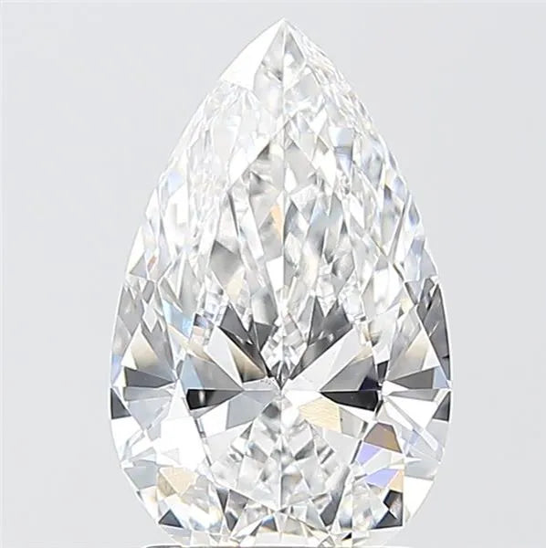 2.02ct Pear Lab Grown Diamond (Colour F, Clarity VS2, IGI Certified)