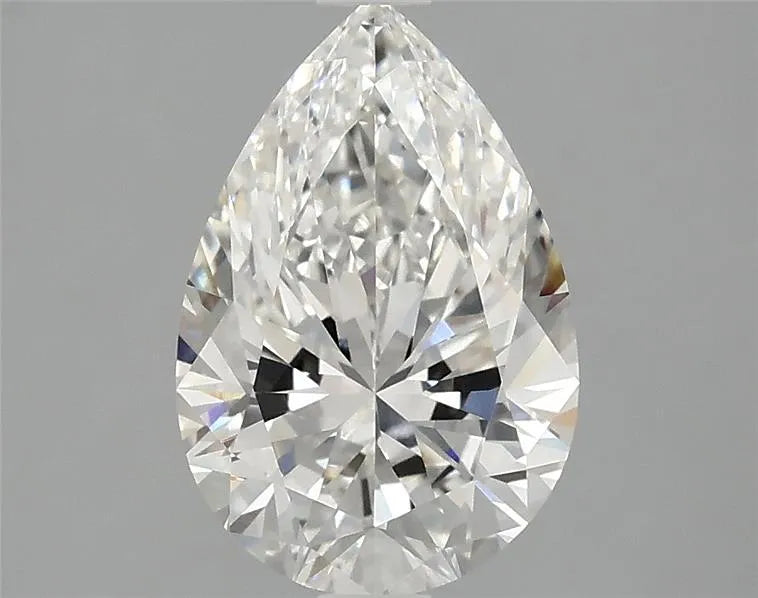 2.02ct Pear Lab Grown Diamond (Colour F, Clarity VVS2, IGI Certified)