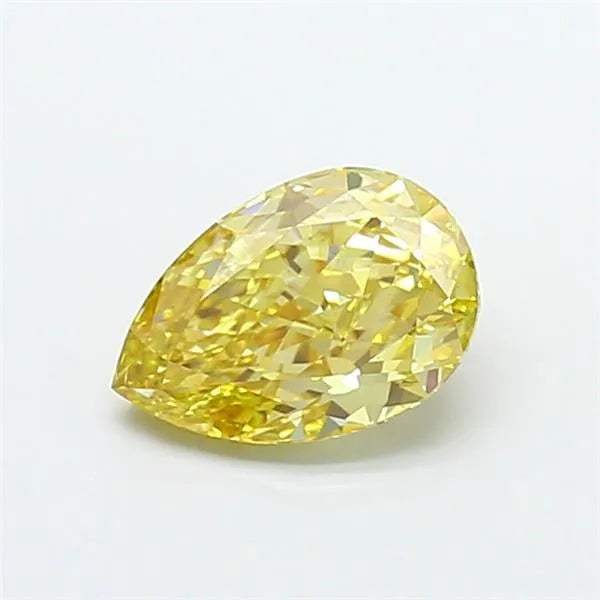 2.02ct Pear Lab Grown Diamond (Colour Fancy Intense Yellow, Clarity VS1, IGI Certified)