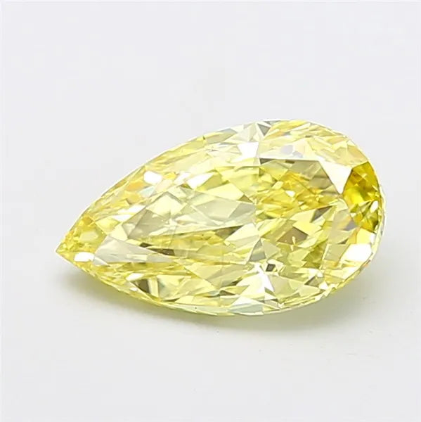 2.02ct Pear Lab Grown Diamond (Colour Fancy Intense Yellow, Clarity VS2, IGI Certified)