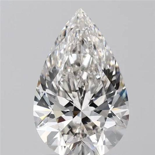 2.02ct Pear Lab Grown Diamond (Colour G, Clarity VS1, IGI Certified)