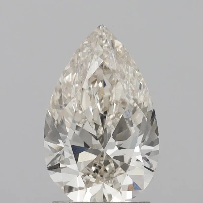 2.02ct Pear Lab Grown Diamond (Colour J, Clarity VVS2, IGI Certified)
