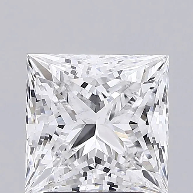 2.02ct Princess Lab Grown Diamond (Colour E, Clarity VS2, IGI Certified)
