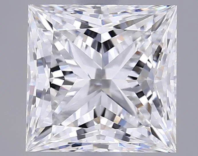 2.02ct Princess Lab Grown Diamond (Colour E, Clarity VVS2, IGI Certified)