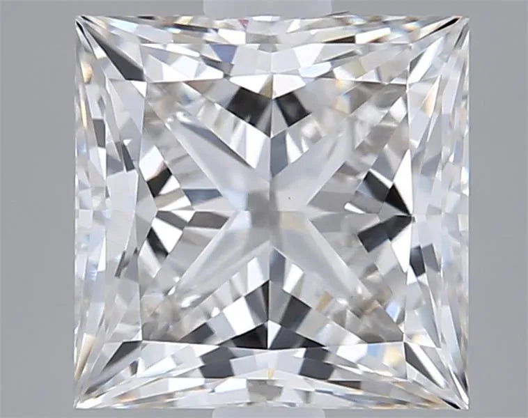 2.02ct Princess Lab Grown Diamond (Colour G, Clarity VVS2, IGI Certified)
