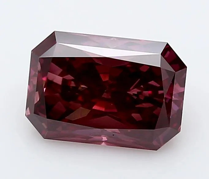 2.02ct Radiant Lab Grown Diamond (Colour Fancy Deep Pink, Clarity VS2, IGI Certified)