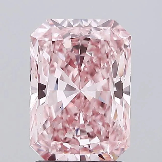 2.02ct Radiant Lab Grown Diamond (Colour Fancy Intense Pink, Clarity VS2, IGI Certified)