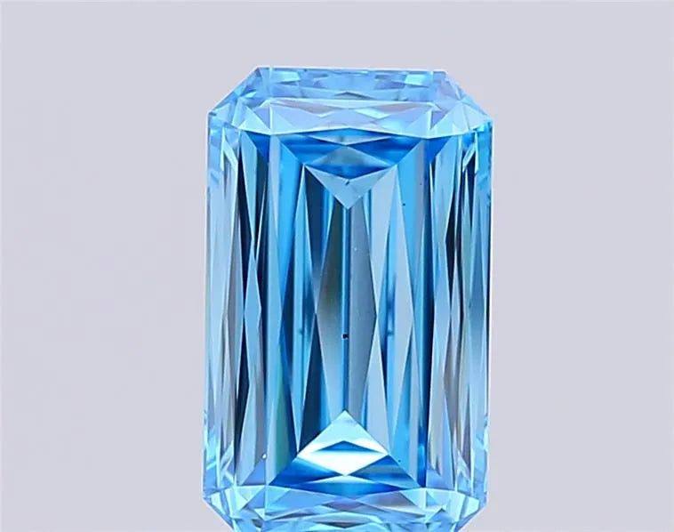 2.02ct Radiant Lab Grown Diamond (Colour Fancy Vivid Blue, Clarity VS2, IGI Certified)