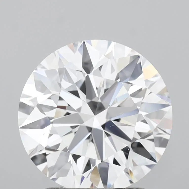 2.02ct Round Lab Grown Diamond (Colour D, Clarity FL, Cut ID, IGI Certified)