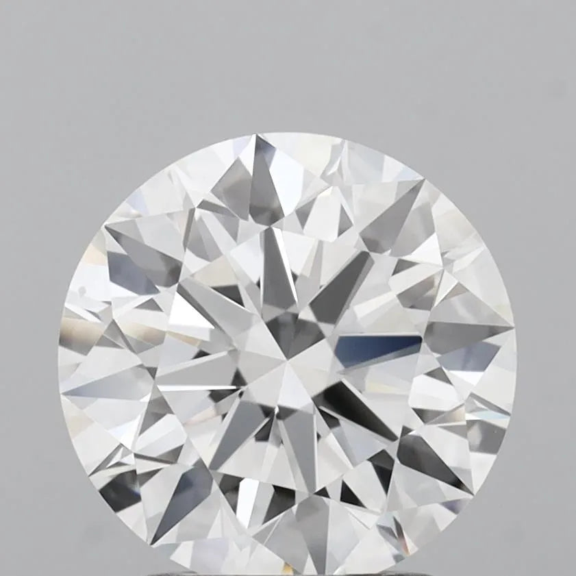 2.02ct Round Lab Grown Diamond (Colour D, Clarity IF, Cut ID, IGI Certified)