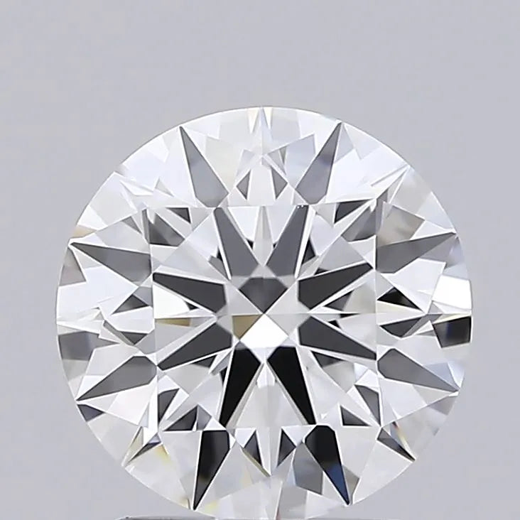 2.02ct Round Lab Grown Diamond (Colour D, Clarity IF, Cut ID, IGI Certified)