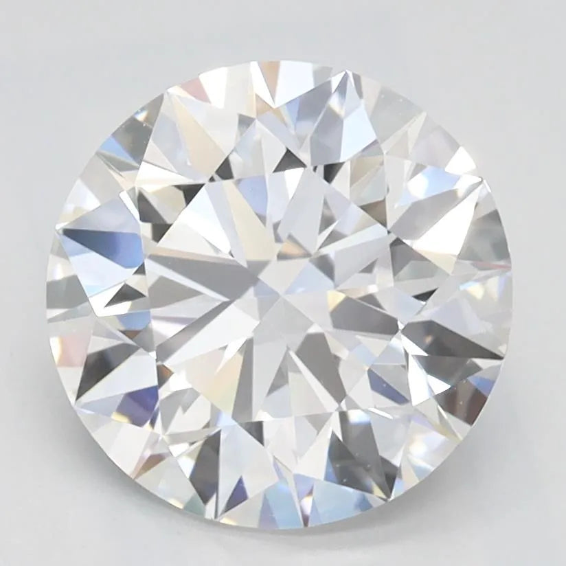 2.02ct Round Lab Grown Diamond (Colour D, Clarity VVS1, Cut ID, IGI Certified)