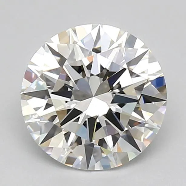 2.02ct Round Lab Grown Diamond (Colour F, Clarity IF, Cut EX, IGI Certified)