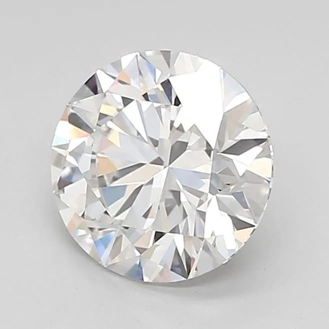 2.02ct Round Lab Grown Diamond (Colour F, Clarity VVS2, Cut EX, IGI Certified)