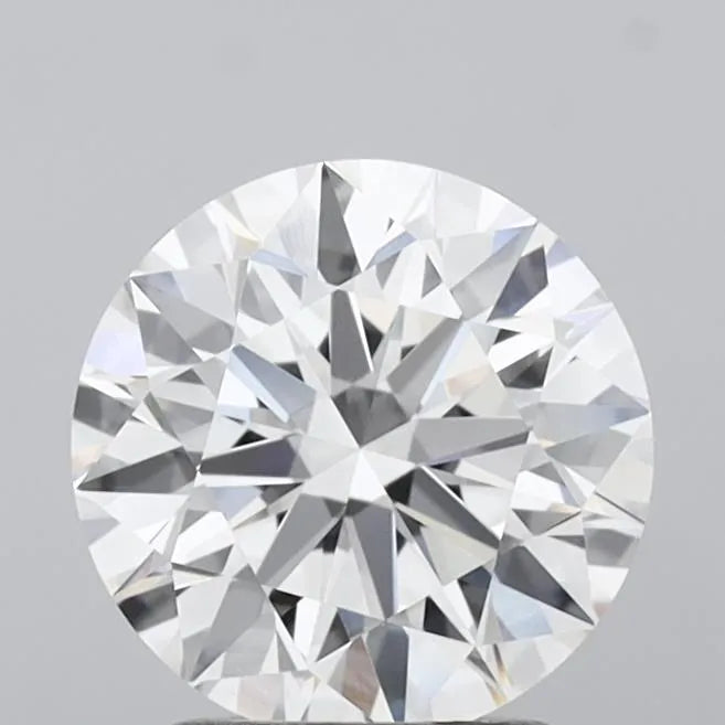 2.02ct Round Lab Grown Diamond (Colour F, Clarity VVS2, Cut ID, IGI Certified)