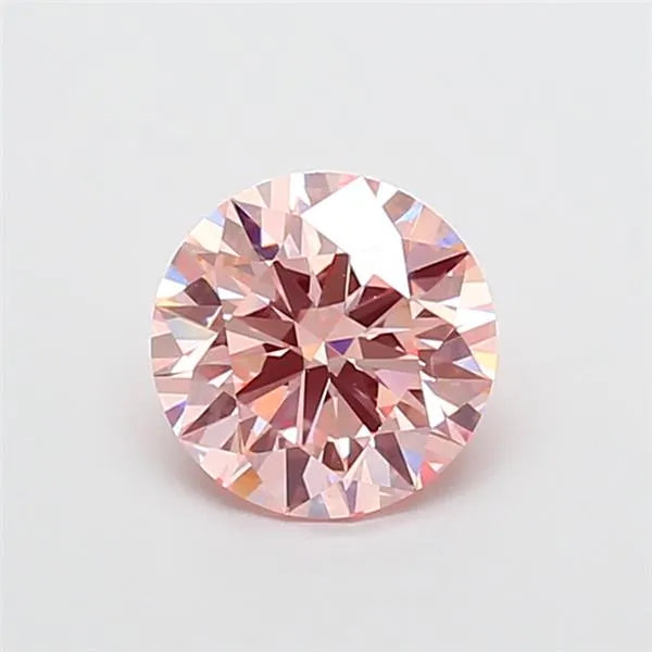 2.02ct Round Lab Grown Diamond (Colour Fancy Intense Pink, Clarity VS1, Cut ID, IGI Certified)