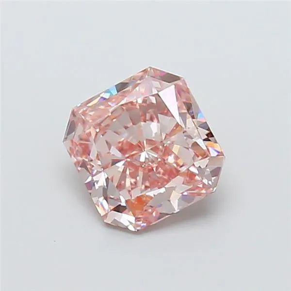 2.02ct Square radiant Lab Grown Diamond (Colour Fancy Pink, Clarity VVS2, IGI Certified)