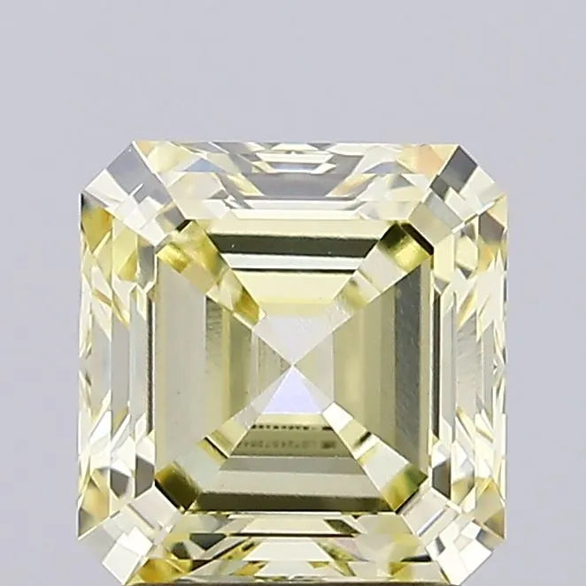 2.03ct Asscher Lab Grown Diamond (Colour Fancy Yellow, Clarity VS1, IGI Certified)