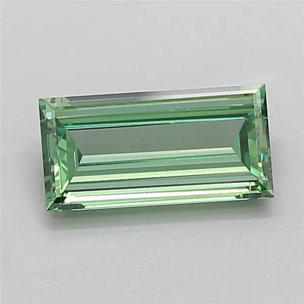 2.03ct Baguette Lab Grown Diamond (Colour Fancy Vivid Green, Clarity VVS2, IGI Certified)