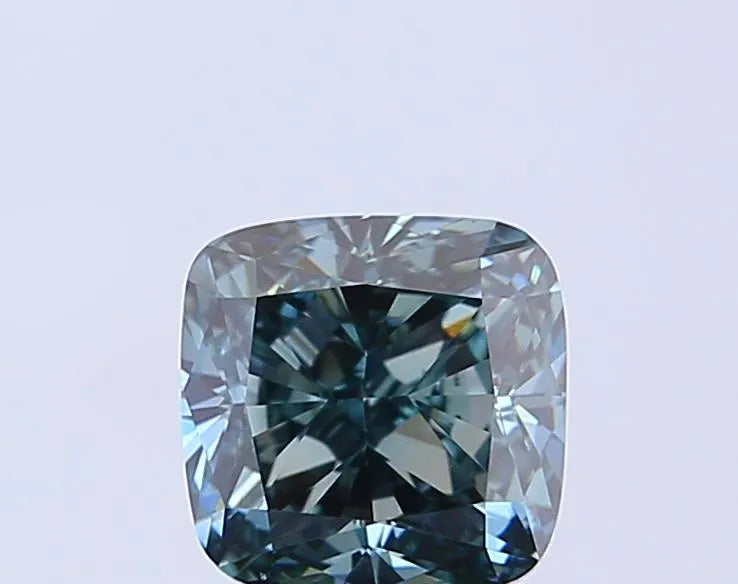 2.03ct Cushion modified Lab Grown Diamond (Colour Fancy Blue, Clarity VS1, IGI Certified)