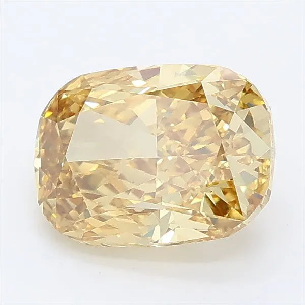 2.03ct Cushion modified Lab Grown Diamond (Colour Fancy Intense Yellow, Clarity VVS2, IGI Certified)