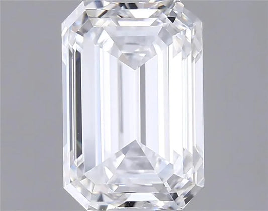 2.03ct Emerald Lab Grown Diamond (Colour D, Clarity FL, IGI Certified)