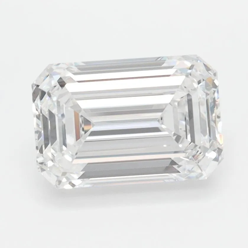 2.03ct Emerald Lab Grown Diamond (Colour D, Clarity IF, IGI Certified)