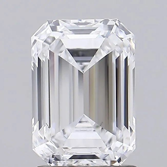 2.03ct Emerald Lab Grown Diamond (Colour D, Clarity IF, IGI Certified)