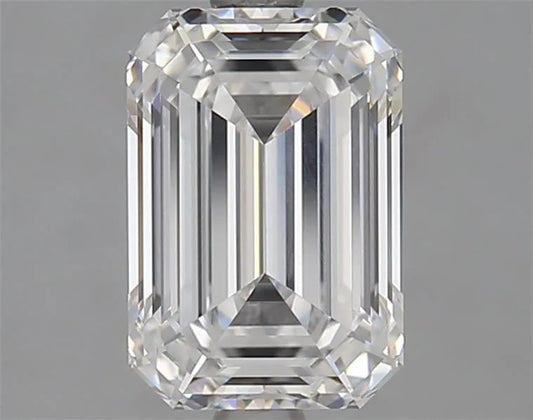 2.03ct Emerald Lab Grown Diamond (Colour D, Clarity VVS1, GIA Certified)